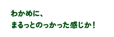 わかめに、まるっとのっかった感じか！