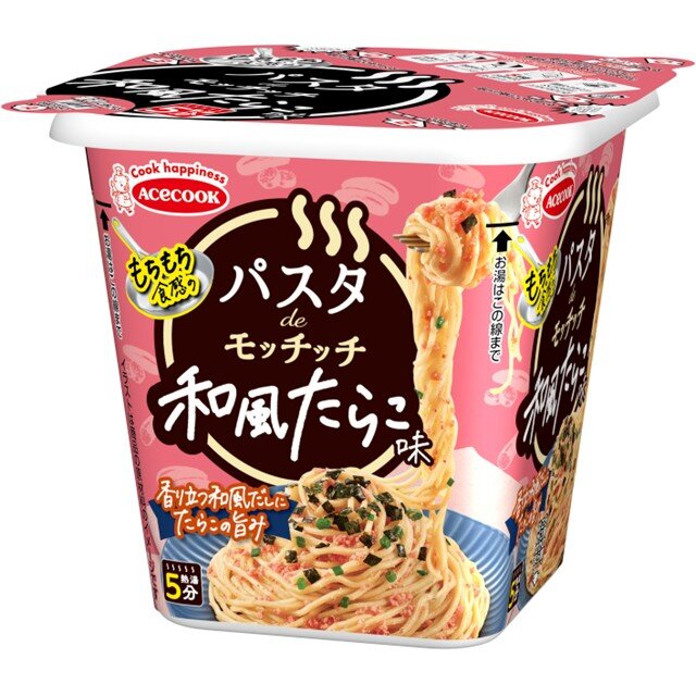 パスタdeモッチッチ　和風たらこ味
