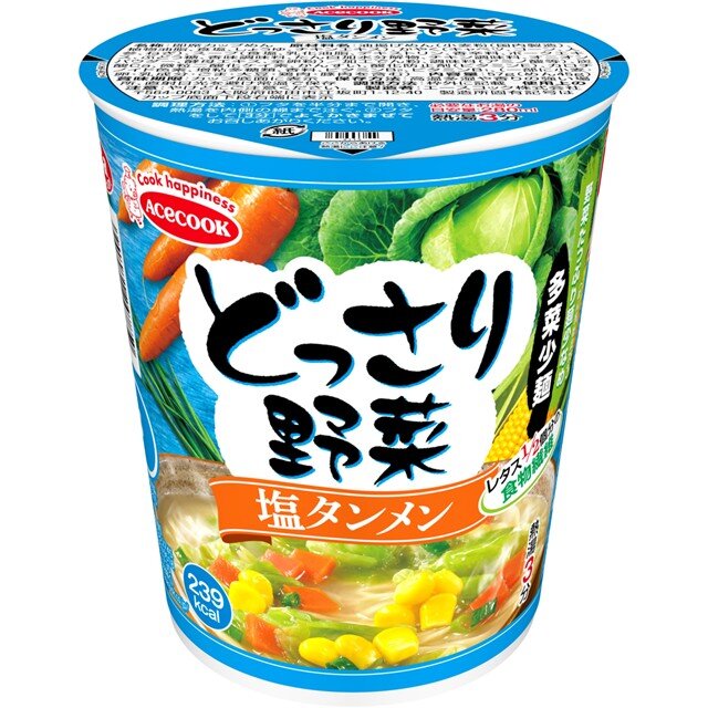 どっさり野菜　塩タンメン